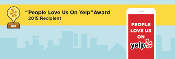 2015 People Love us on Yelp award